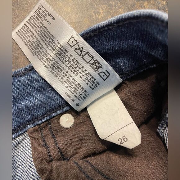 Yoga Jeans Canada High Waist Button Fly Cropped 26 - Picture 7 of 9